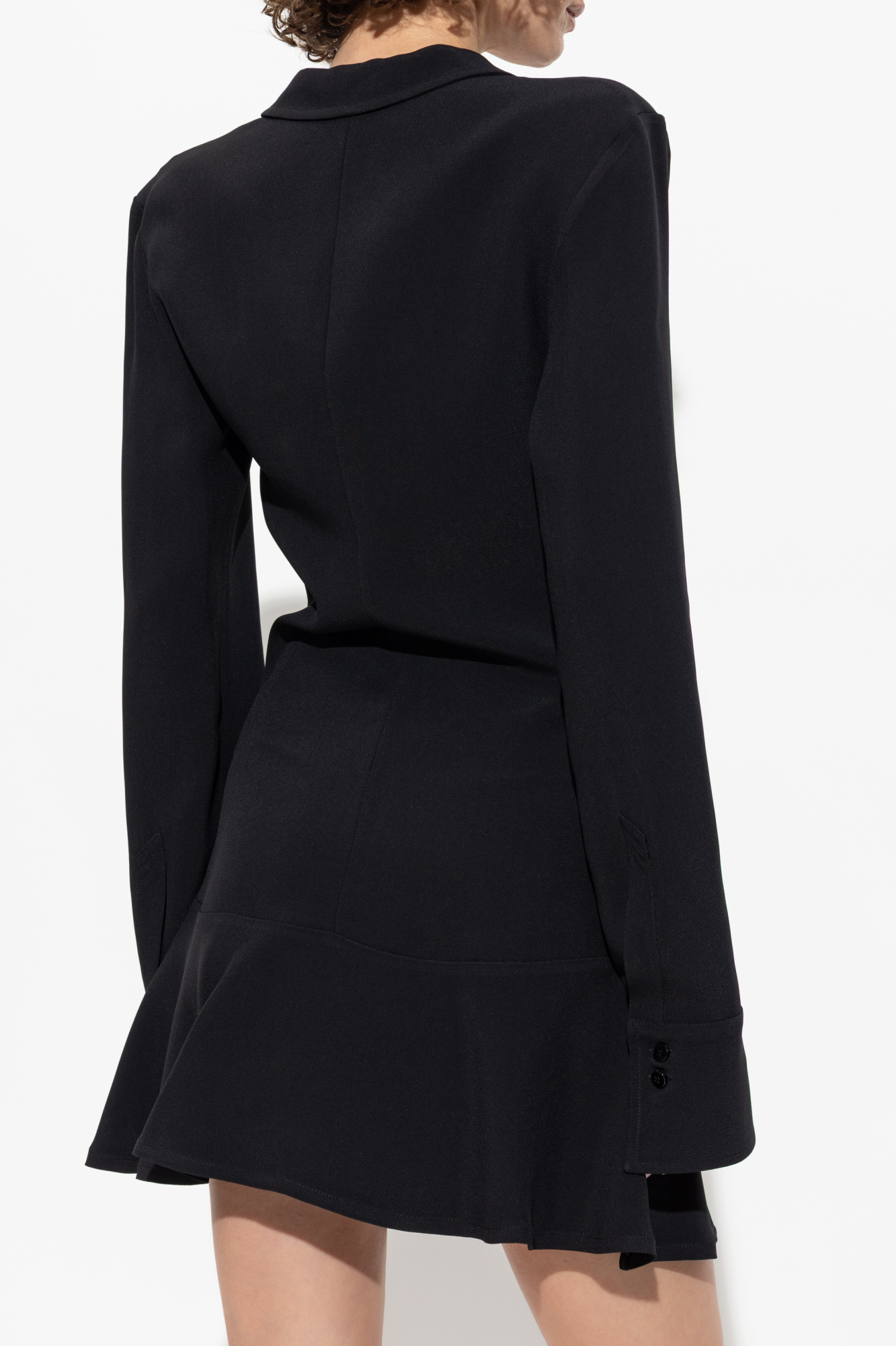 ワンピース THE ATTICO DRESS (251WCA00449ACC001AA 100) Black Dress with applique The Attico - Vitkac AS